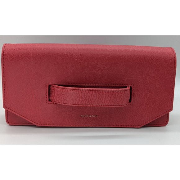 Mat and Nat Pink Abiko Clutch Bag Purse - Picture 2 of 16